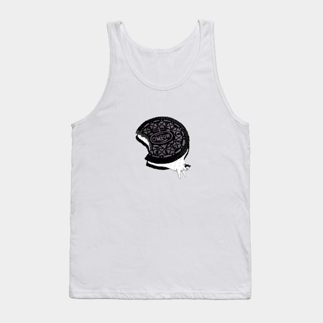 Cookie Cat Tank Top by NQArtist